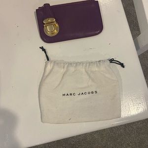 Marc Jacobs small wallet zip purse key holder